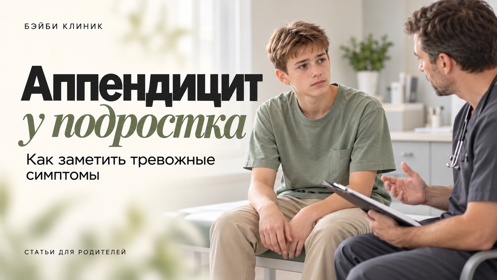 Аппендицит у подростка — симптомы и помощь | БЭЙБИ КЛИНИК